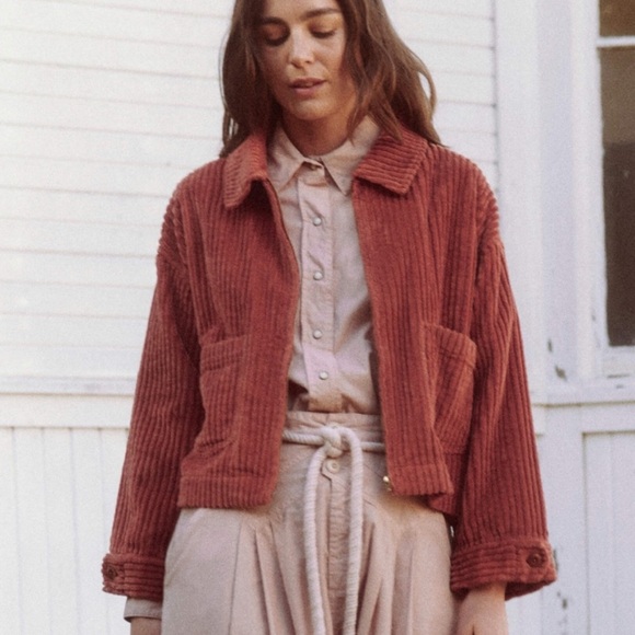 THE GREAT Corduroy The Mechanic Jacket - Picture 2 of 9